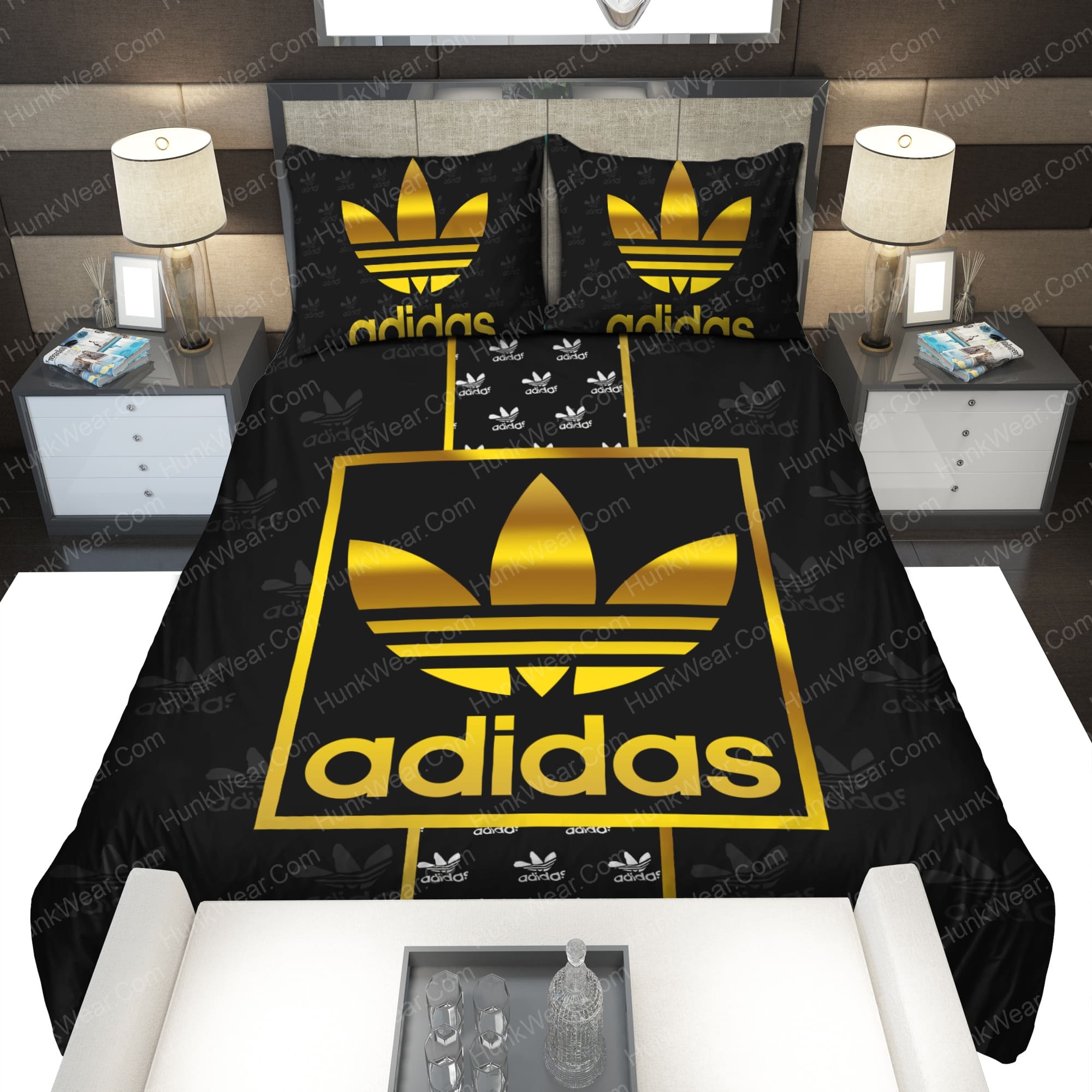 Adidas Gold Logo Bedding Sets