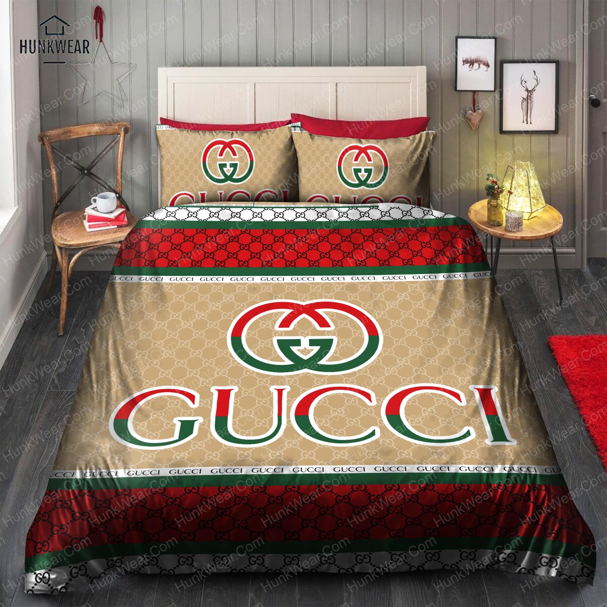 Gucci Bed Set Bedding Set HunkWear.Com