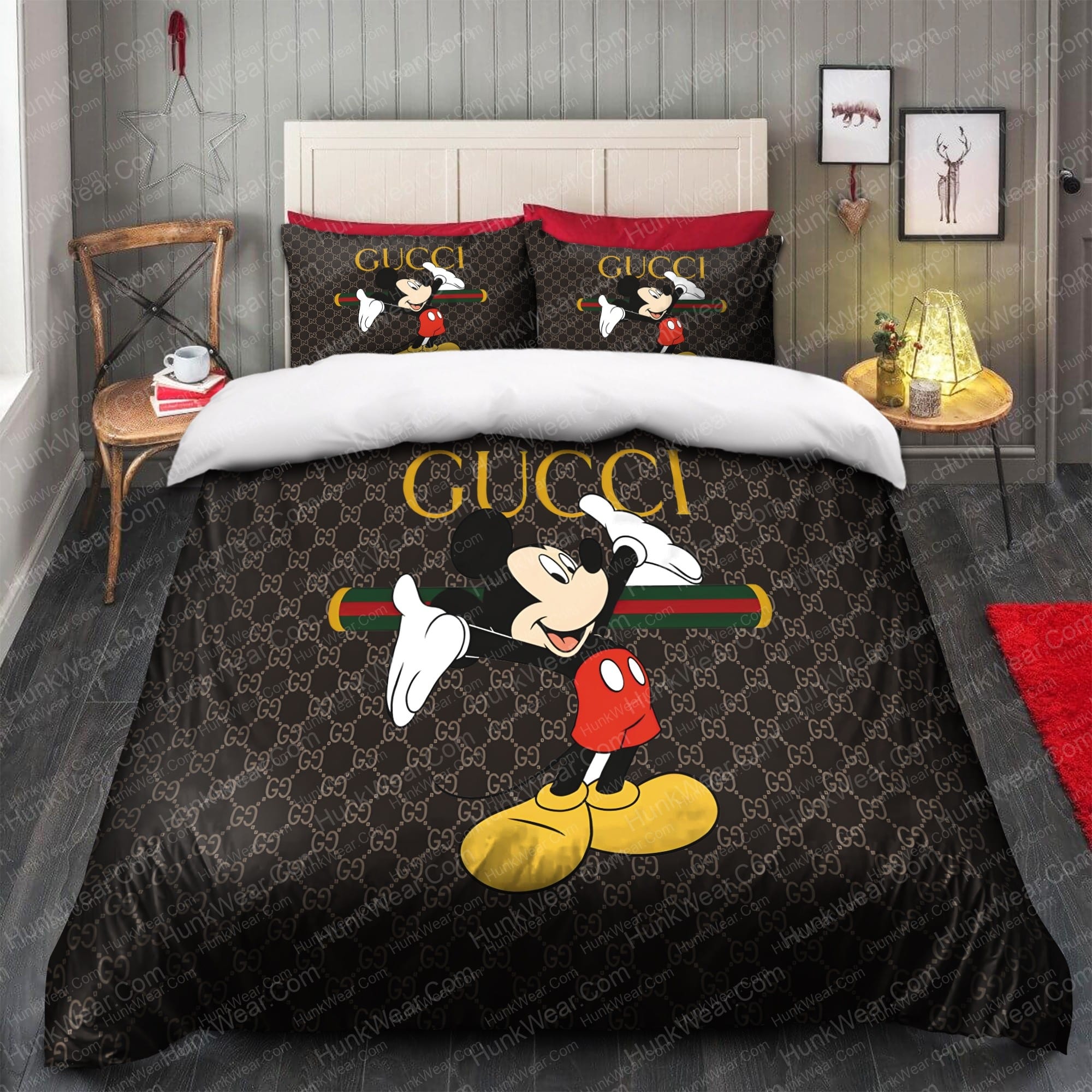 mickey mouse gucci bedding sets 1