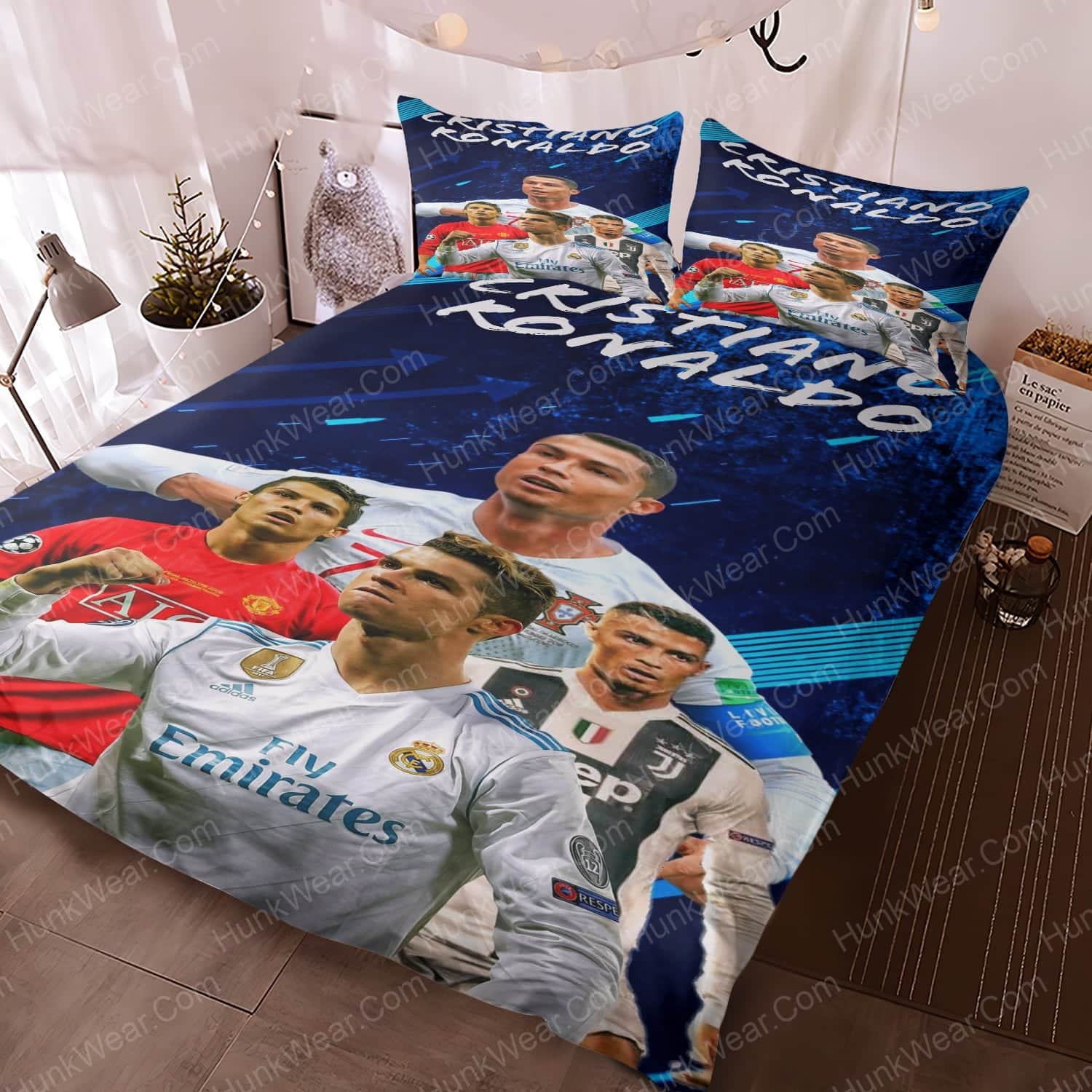 Cristiano Ronaldo Bed Set Bedding Set HunkWear.Com