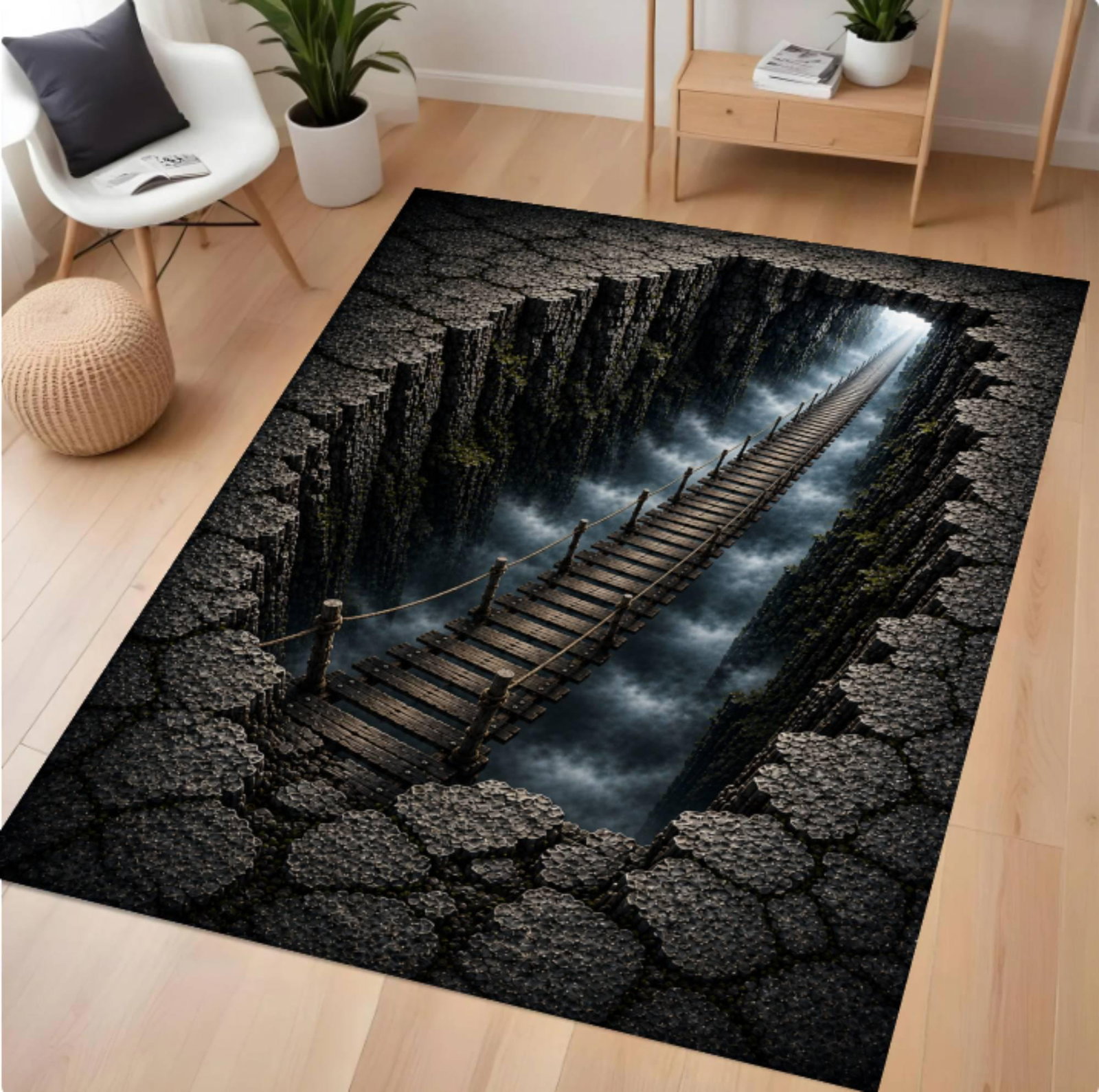3D Bridge Canyon RugTVC1708376