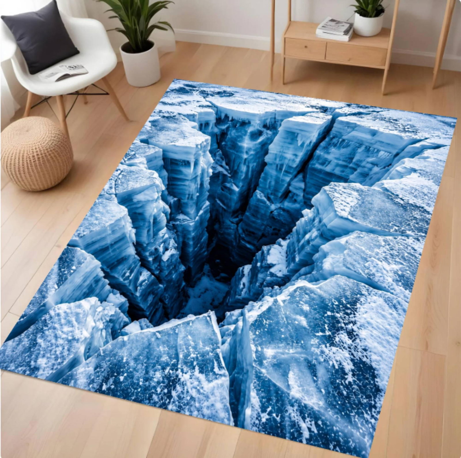 3D Ice Canyon RugTVC1708376