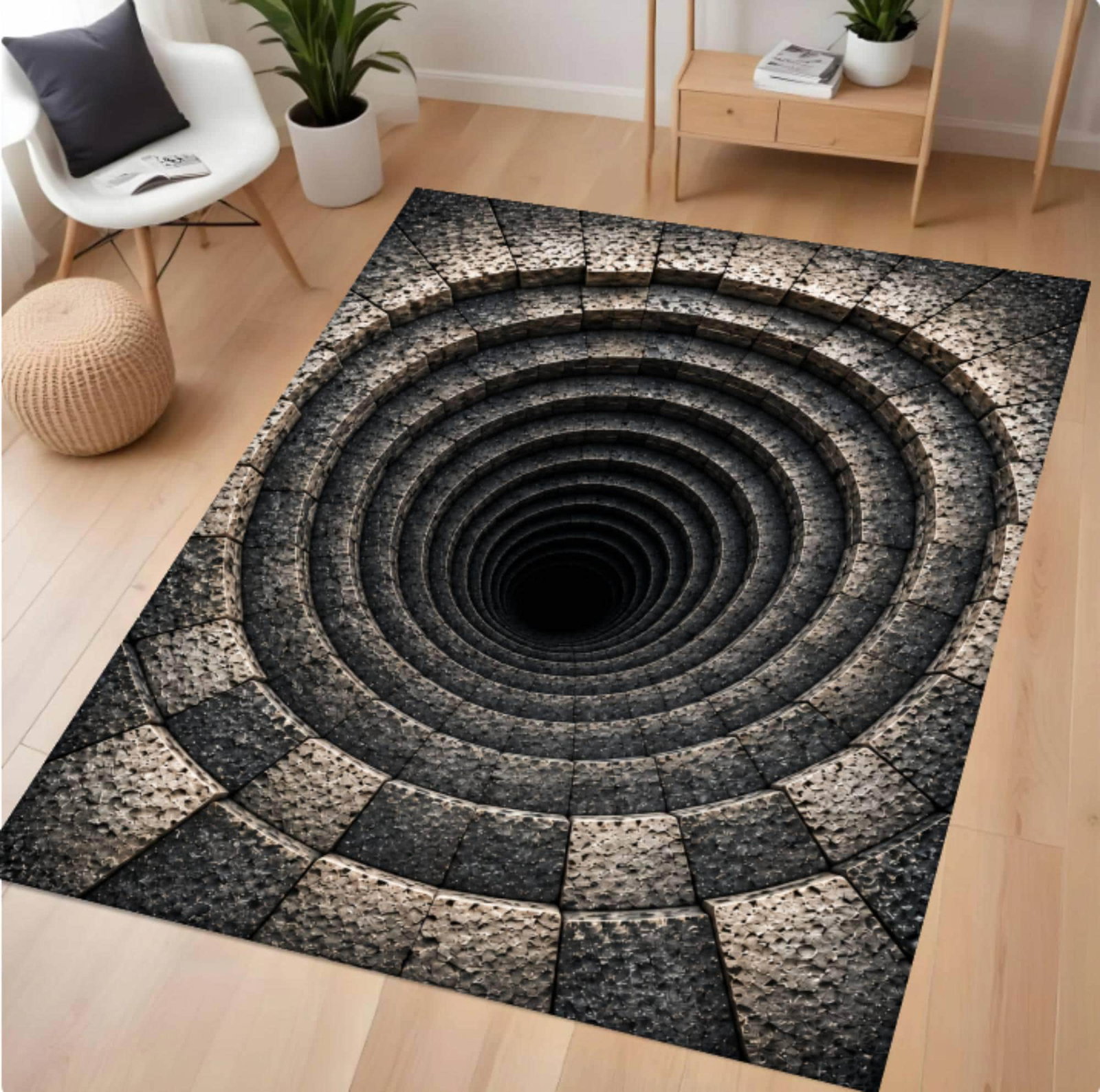 3D Spiral Abyss RugTVC1708376