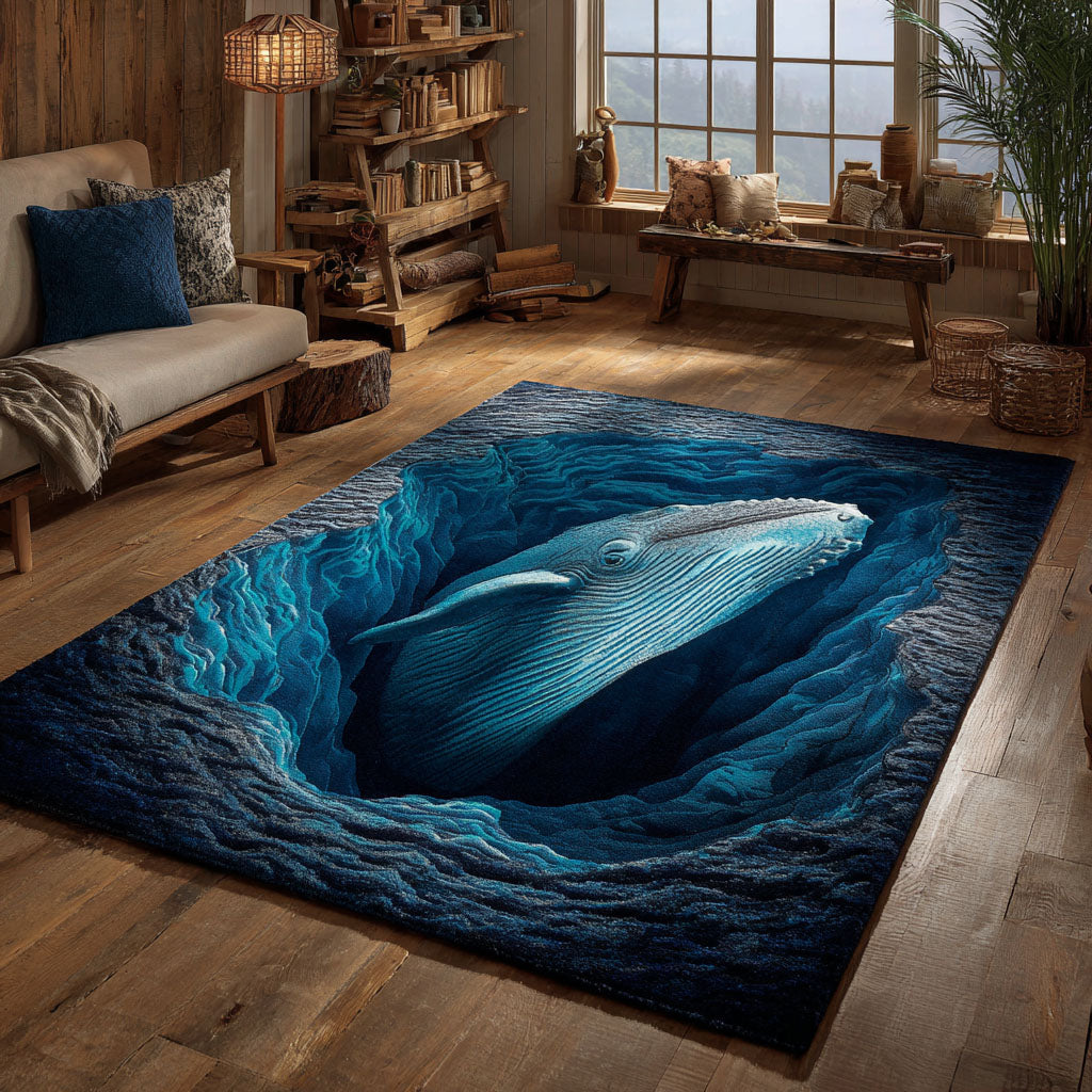 Abyss Guardian Area Rug - Non-Slip Washable 3D Print Rug for Living Room & BedroomTVC210848