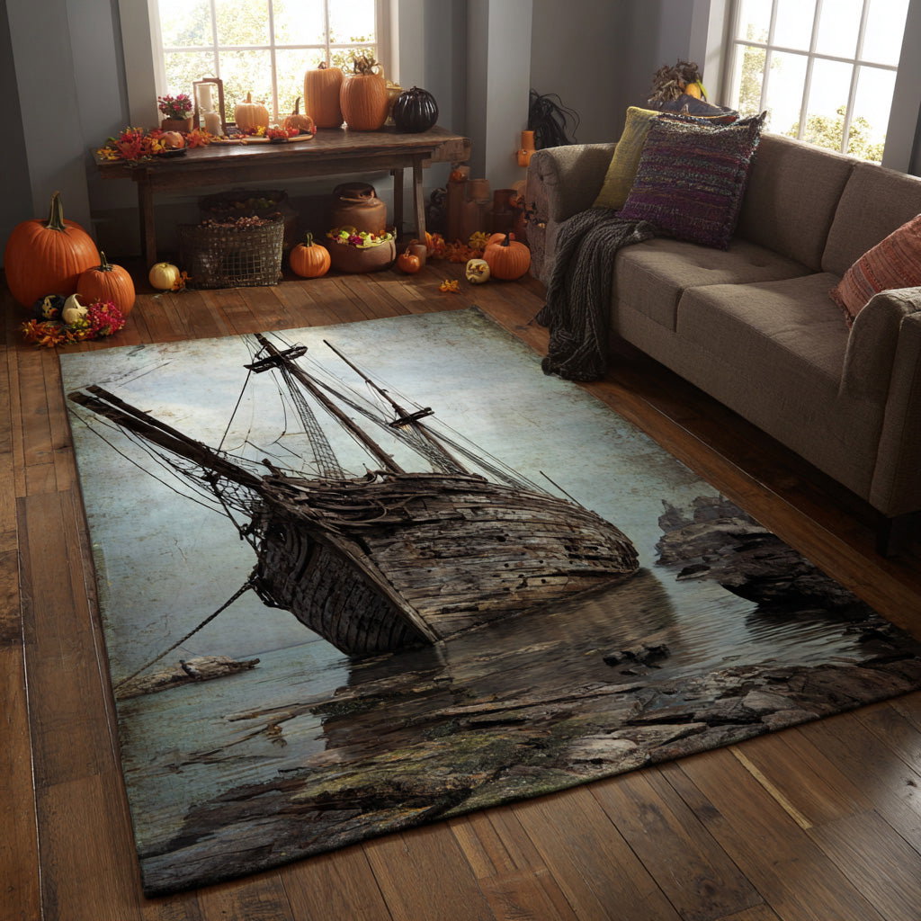 Abyss Horizon Area Rug - Non-Slip Washable 3D Print Rug for Living Room & BedroomTVC210854