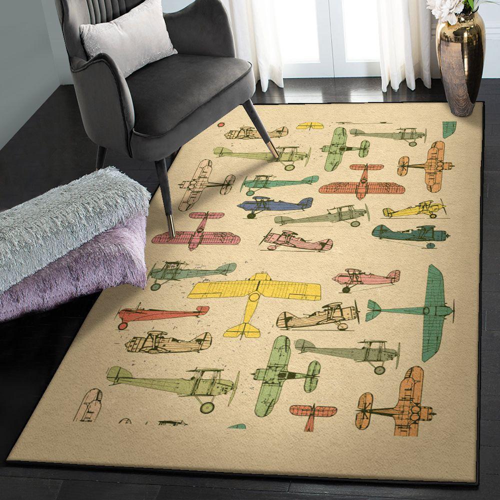 Aircraft Non Shedding Area Rug, Airplane GS CL Rug