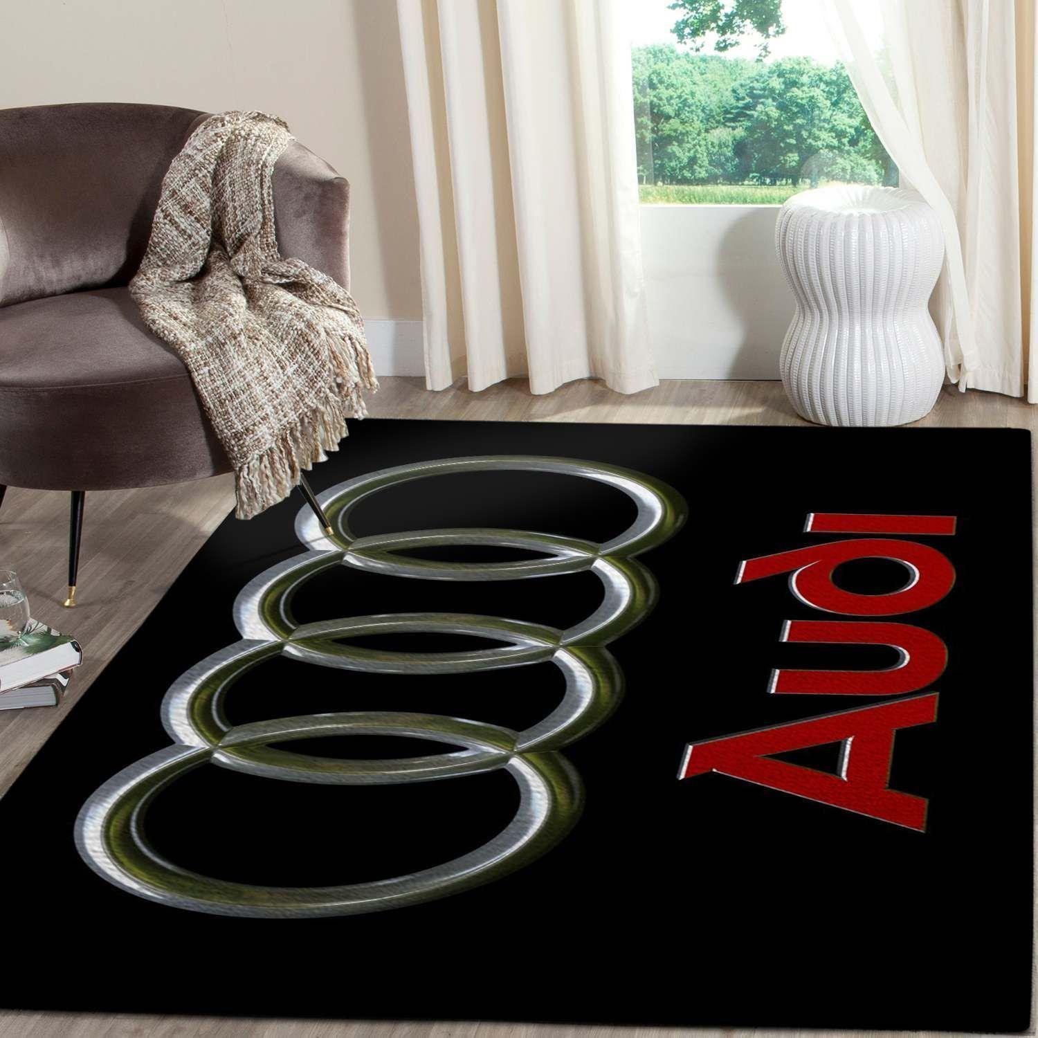 Audi Logo Supercars Area Rugs Living Room Carpet Fn151204 Rug Regtangle