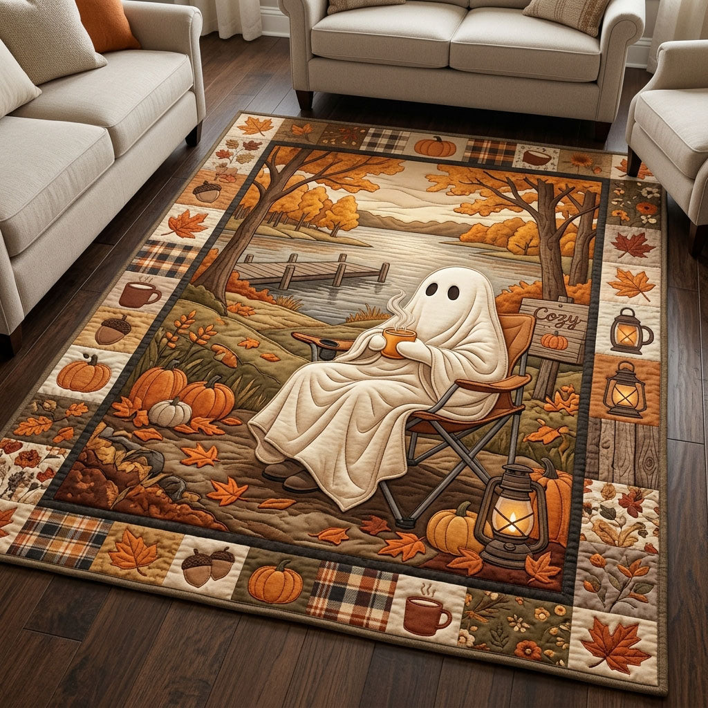 Autumn Ghost Area Rug - Non-Slip Washable 3D Print Rug for Living Room & BedroomTVC210857