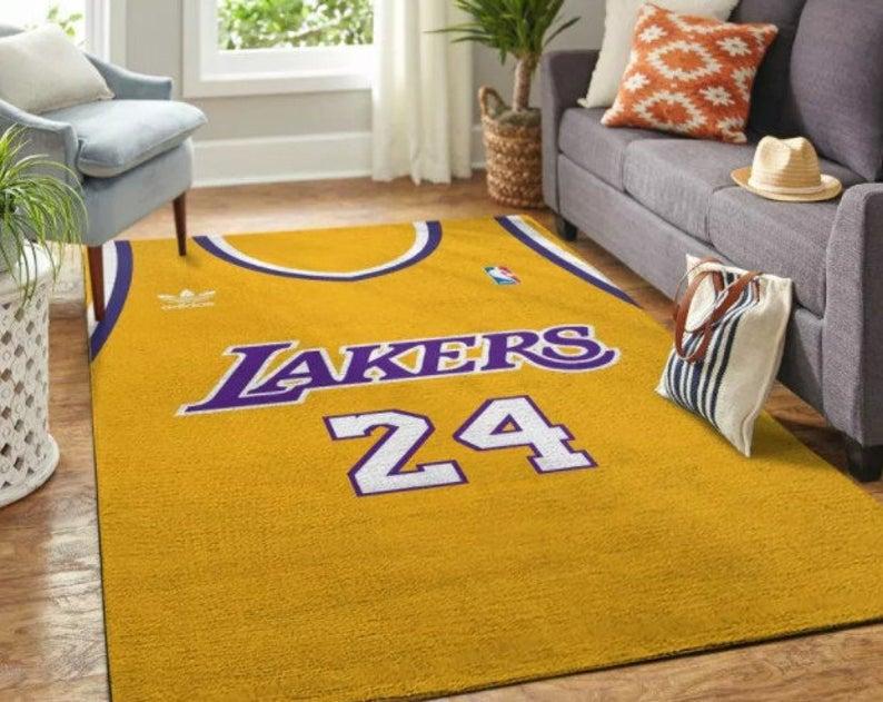 Bean Bryant Area Rug Bean Bryant Rug Lakers 24 Rug La Lakers Rug Bean Carpetblack Mamba