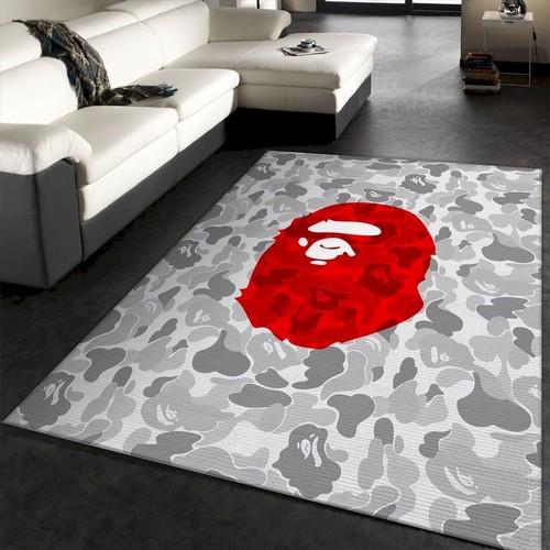 Camo Bape Monkey Hypebeast Area Rugs Fashion Brand Rug Christmas Gift