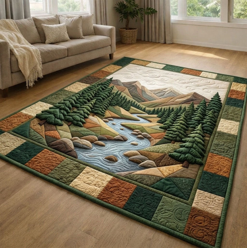 Camping Life Area Rug - Non-Slip Washable 3D Print Rug for Living Room & BedroomTVC2108165