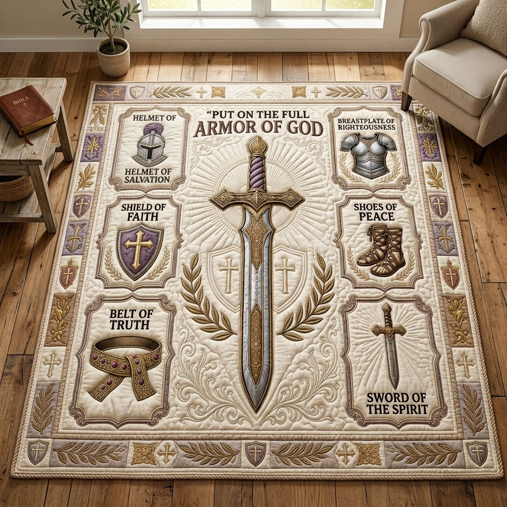 Christian Faith Area Rug - Non-Slip Washable 3D Print Rug for Living Room & Bedroom (DesignTVC2108207