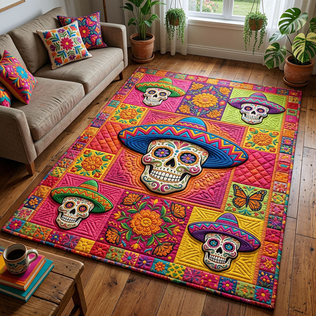 Cinco de Mayo Area Rug - Non-Slip Washable 3D Print Rug for Living Room & Bedroom (DesignTVC2108206