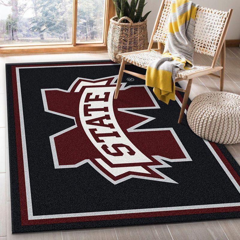 College Spirit Mississippi State Sport Area Rug Carpet