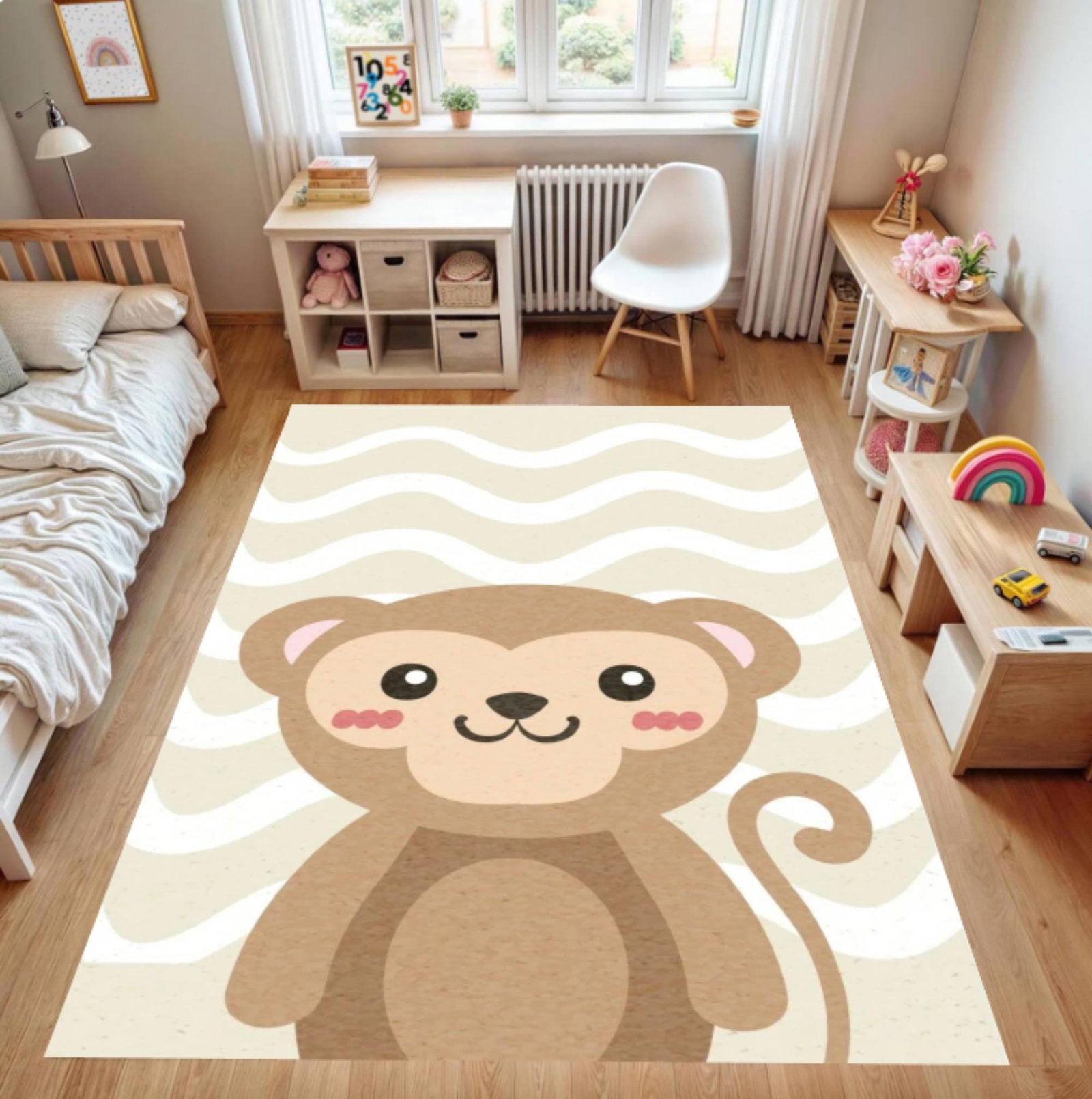 Cute Monkey Play CarpetTVC1708386