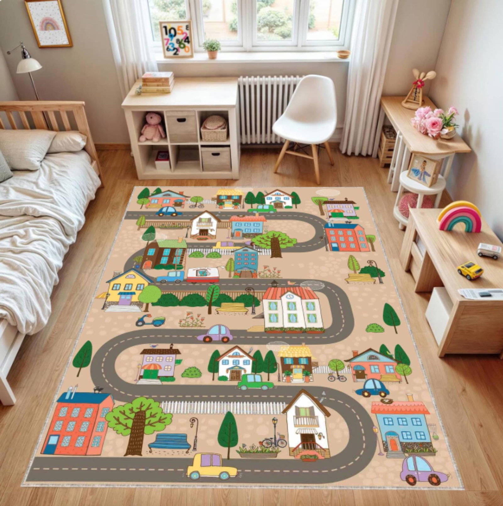 Cute Town Road Play MatTVC1708384