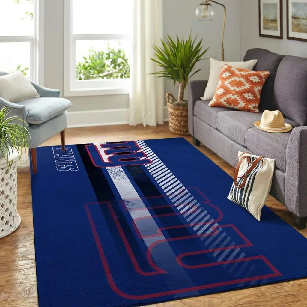 Dragon Ball Super Rug Perfect for Living Room Decor Blue and White