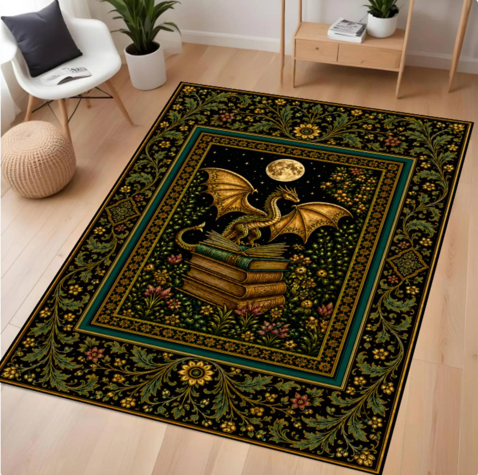 Dragon Library RugTVC1708376