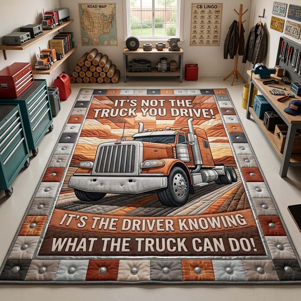 Driver Knows The Machine Area Rug - Non-Slip Washable 3D Print Rug for Living Room & BedroomTVC210821