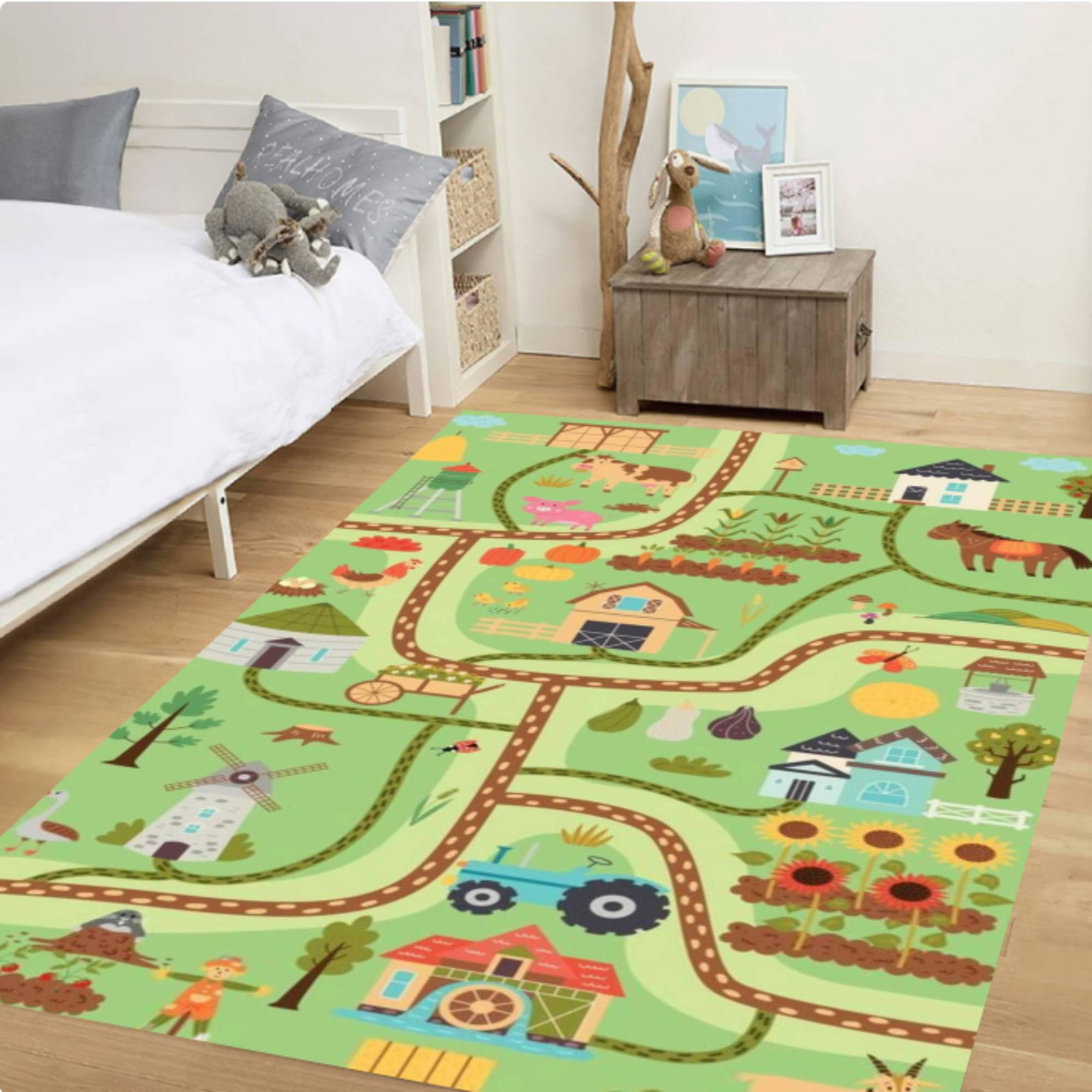 Educational Farm Themed Mat â€“ Back to SchoolTVC1708379