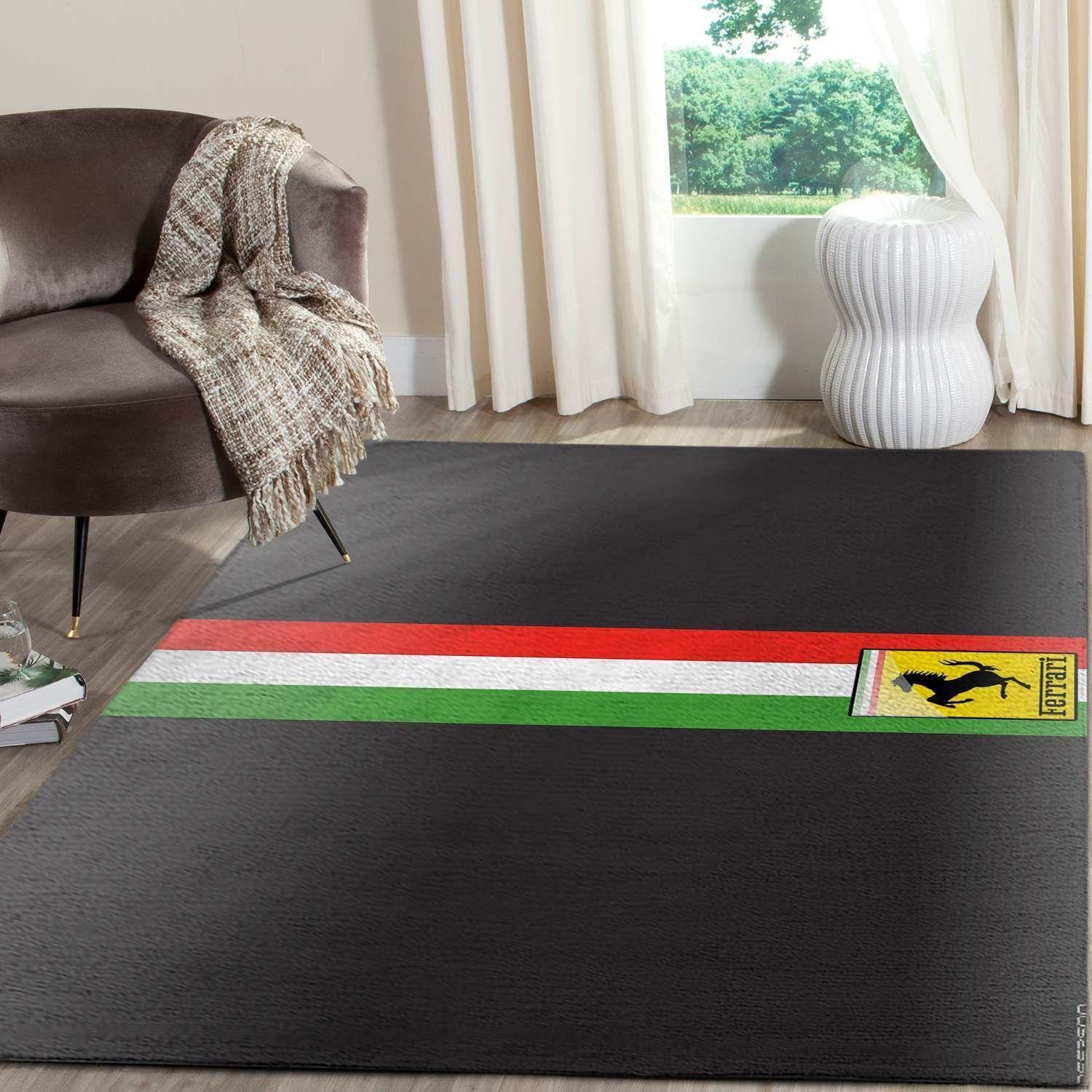 Ferrari Logo Supercars Area Rugs Living Room Carpet Fn121226 Rug Carpet