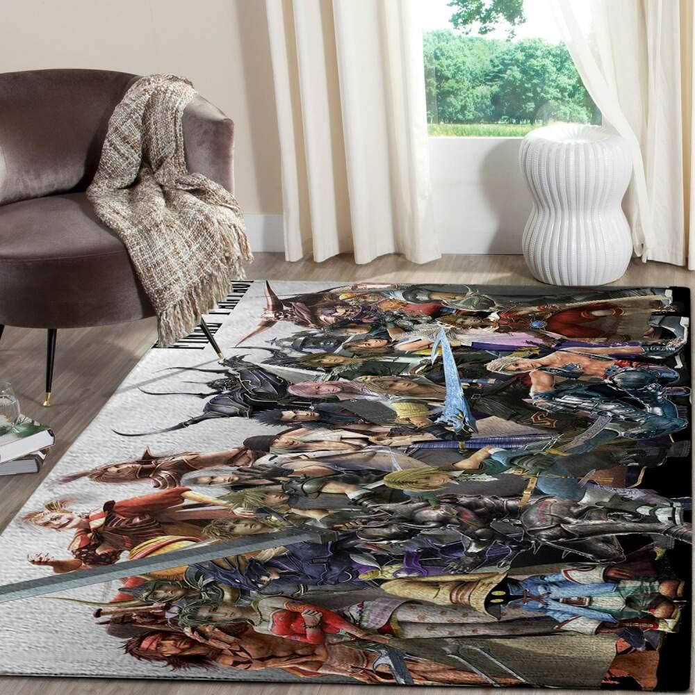 Final Fantasy Vii Remake Gaming Area Rugs Living Room Carpet Fn150118 Rug Carpet