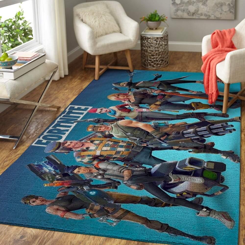 Fortnite Area Rug Video Game Carpet Gamer