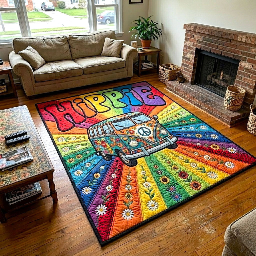 Free Spirit Area Rug - Non-Slip Washable 3D Print Rug for Living Room & Bedroom (DesignTVC2108201