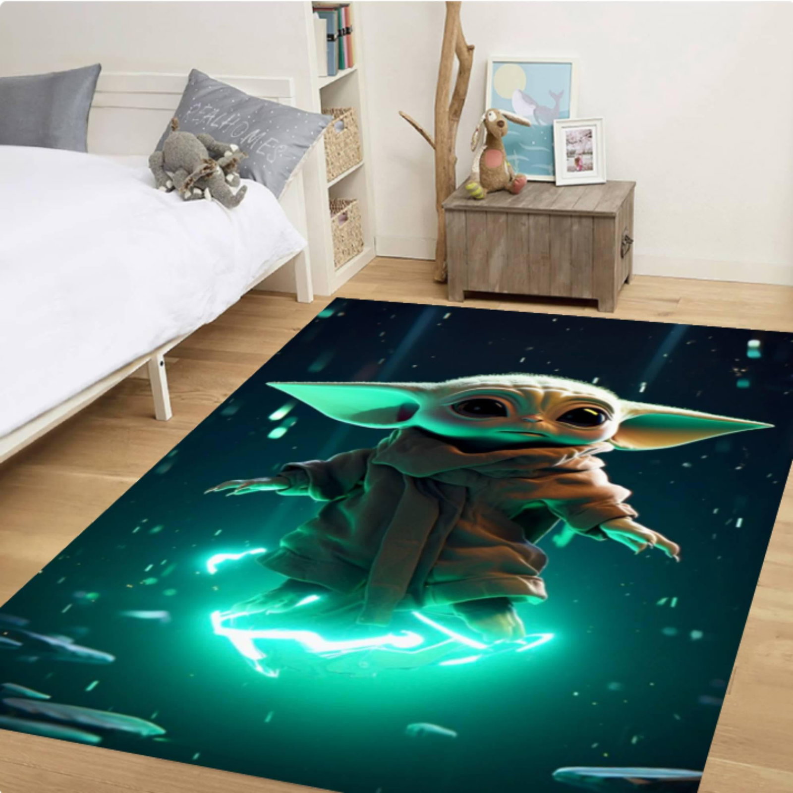 Galaxy Theme Alien Game CarpetTVC1708379