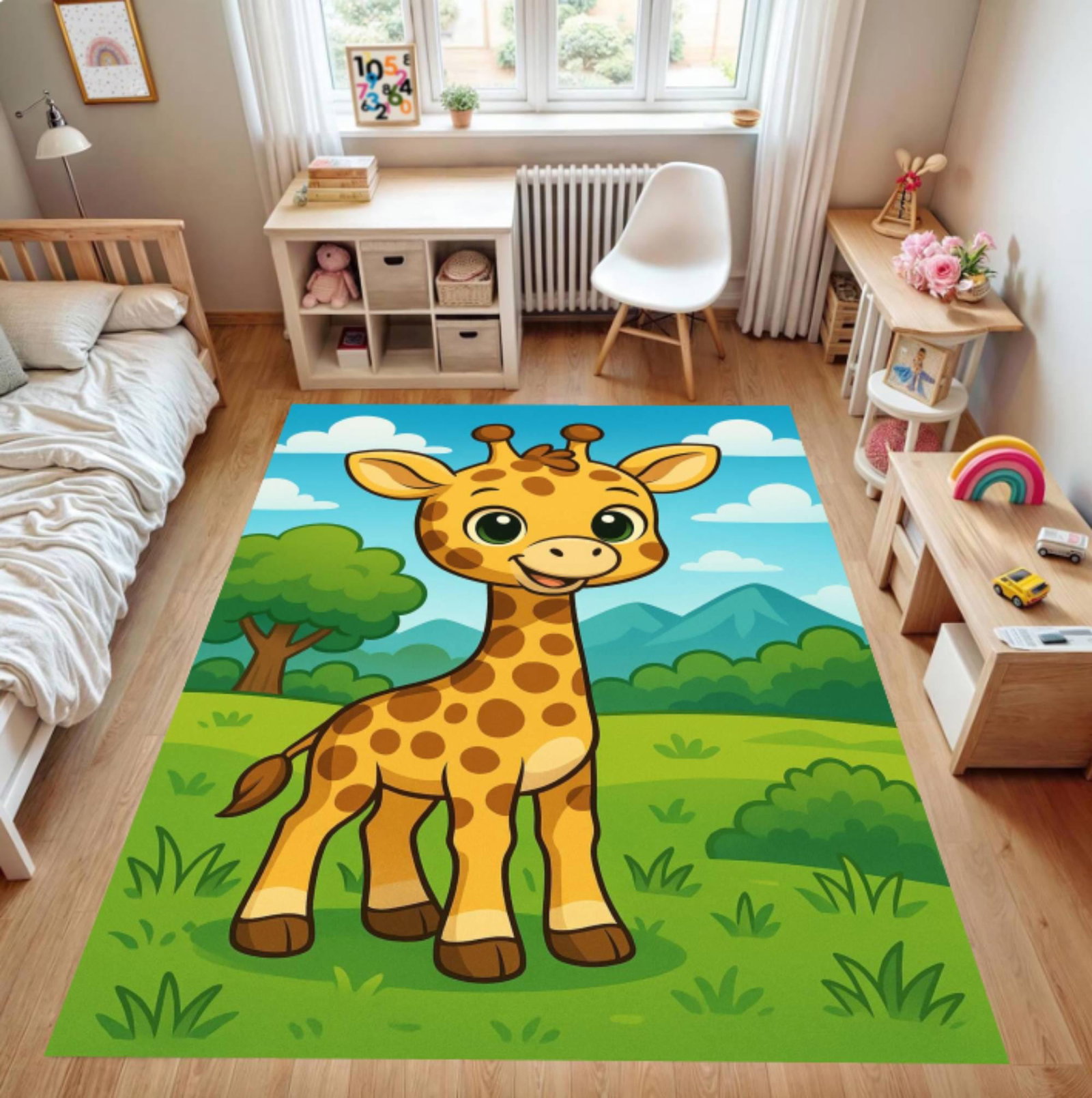 Giraffe Kids Giraffe Kids Rug - Kids Room RugsTVC1708390
