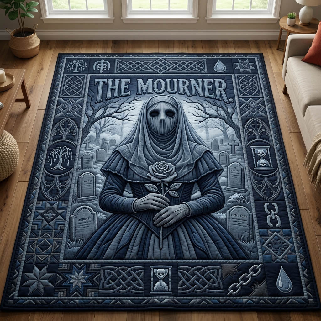 Haunted Halloween Area Rug - Non-Slip Washable 3D Print Rug for Living Room & BedroomTVC2108148