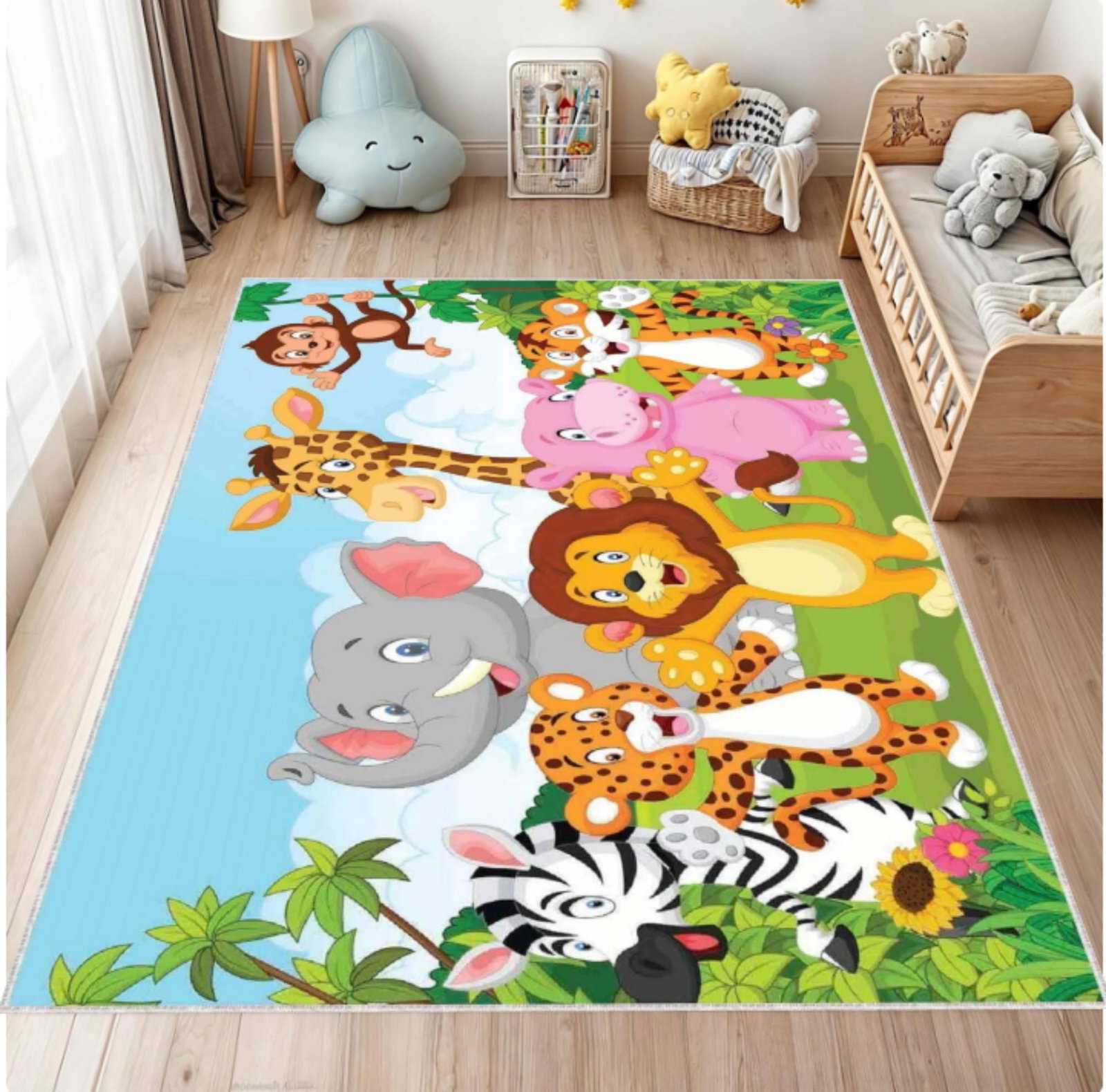Jungle Animals Kids CarpetTVC1708383