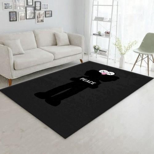 Kaws Area Rugs Fashion Brand Rug Home Decor Floor Decor Living Room Area Rug Home Decor