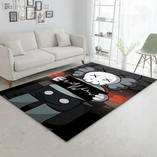 Kaws Ver3 Fashion Brand Area Rug For Christmas Living Room Rug Home De