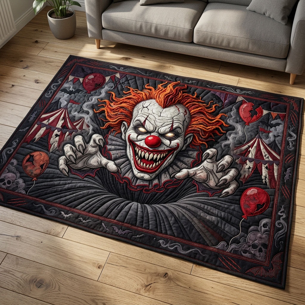Killer Clown Area Rug - Non-Slip Washable 3D Print Rug for Living Room & BedroomTVC2108146