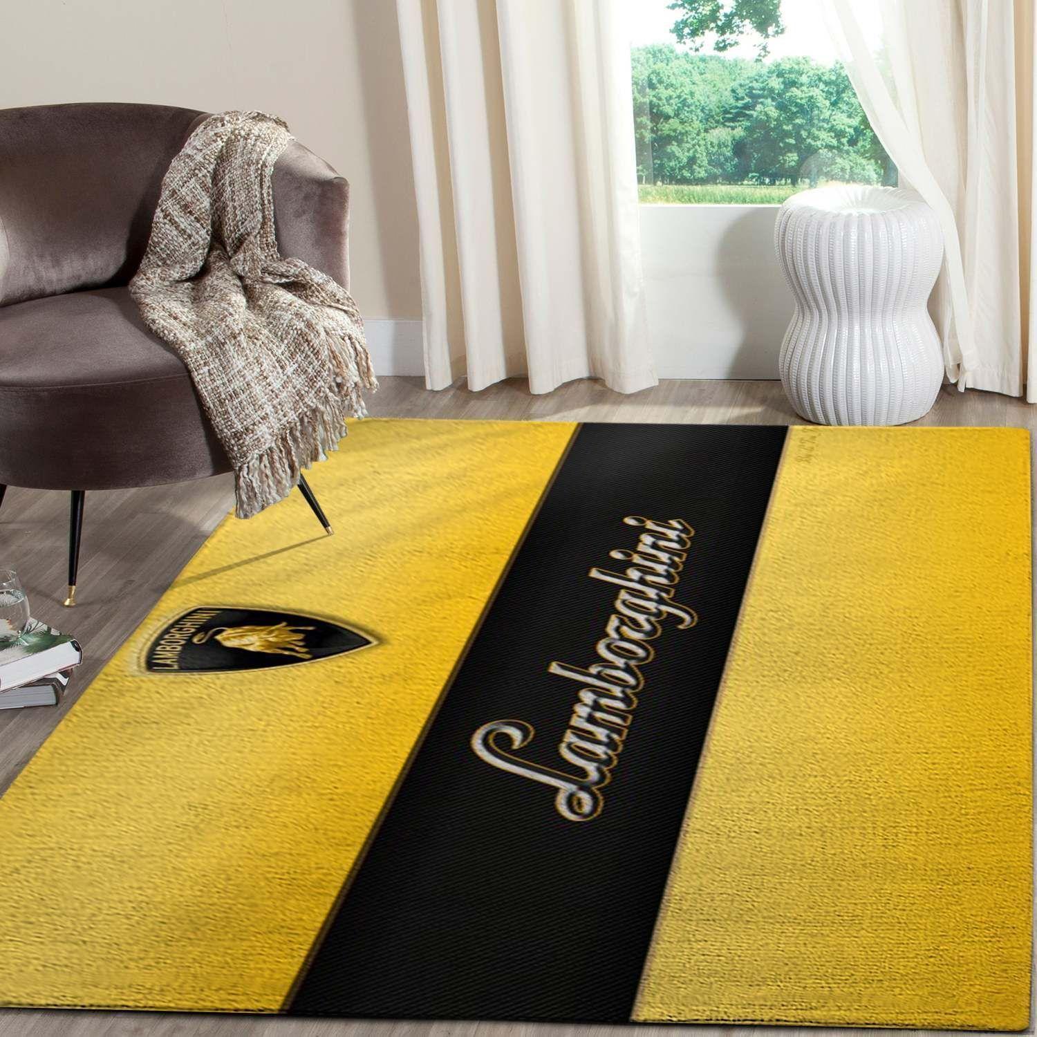 Lamborghini Logo Supercars Area Rugs Living Room Carpet Fn131208 Rug Carpet