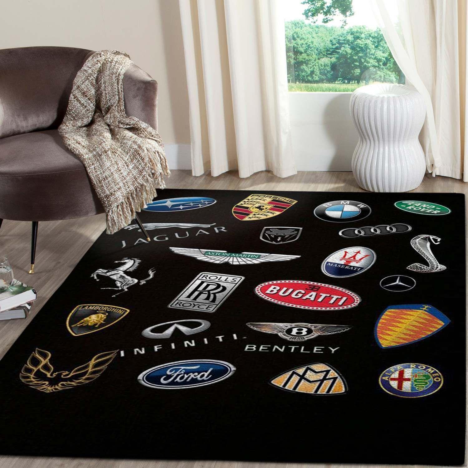 Logo Supercars Area Rugs Living Room Carpet Fn161227 Rug Carpet