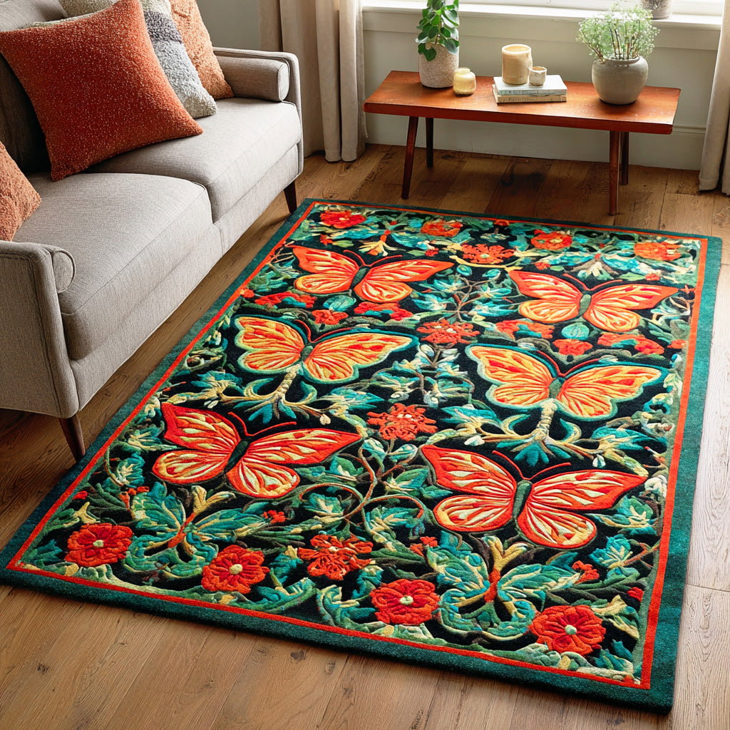 Meadow Spirit Area Rug - Non-Slip Washable 3D Print Rug for Living Room & BedroomTVC2108127