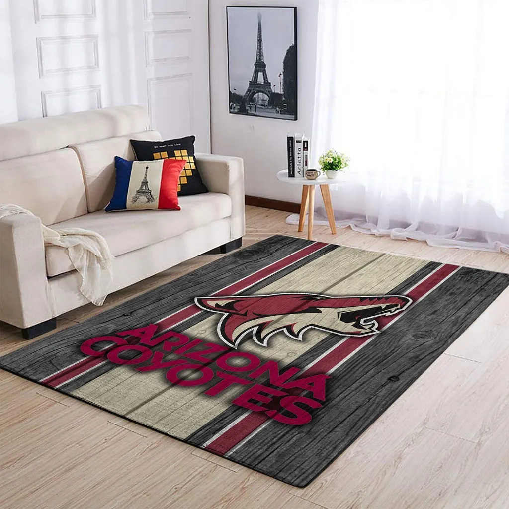 Modern Area Rug for Living Room Floor Decor Black and Yellow