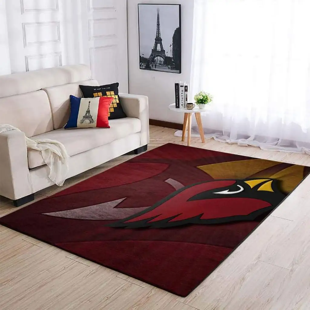 Modern Patterned Rug for Stylish Living Room Decor Red and Yellow