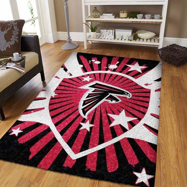 NFL Atlanta FalconsÂ Area Rug Non-Slip Football Carpet