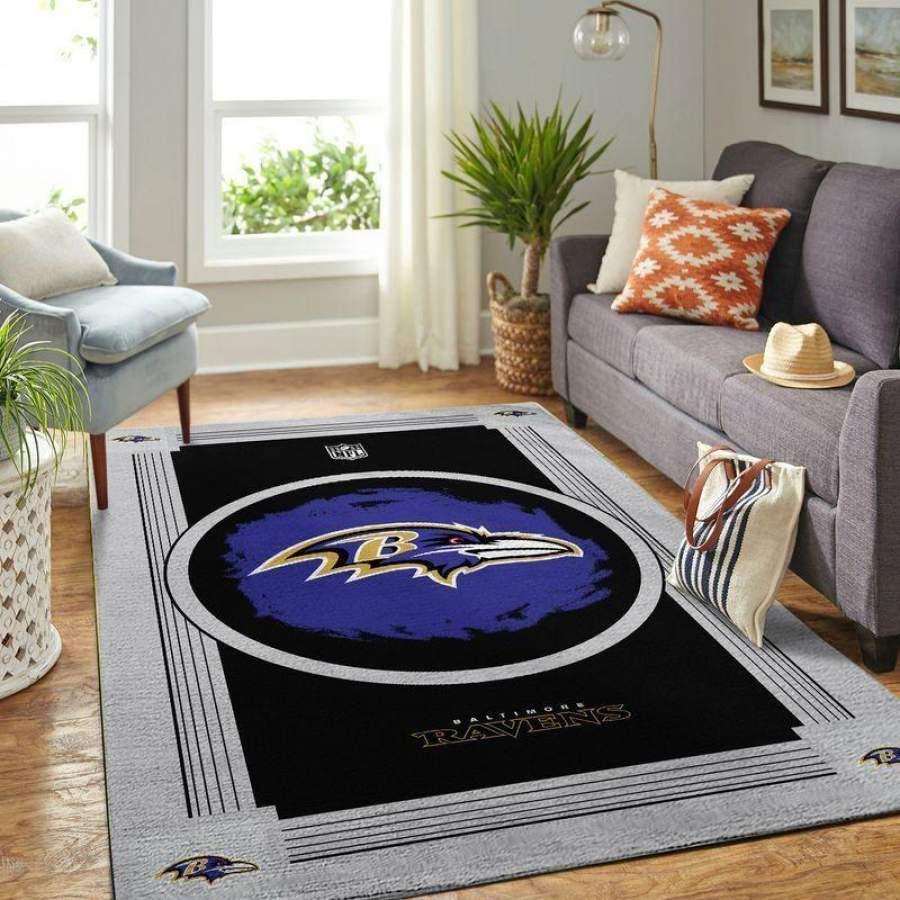 NFL Baltimore Ravens Area Rug Floor