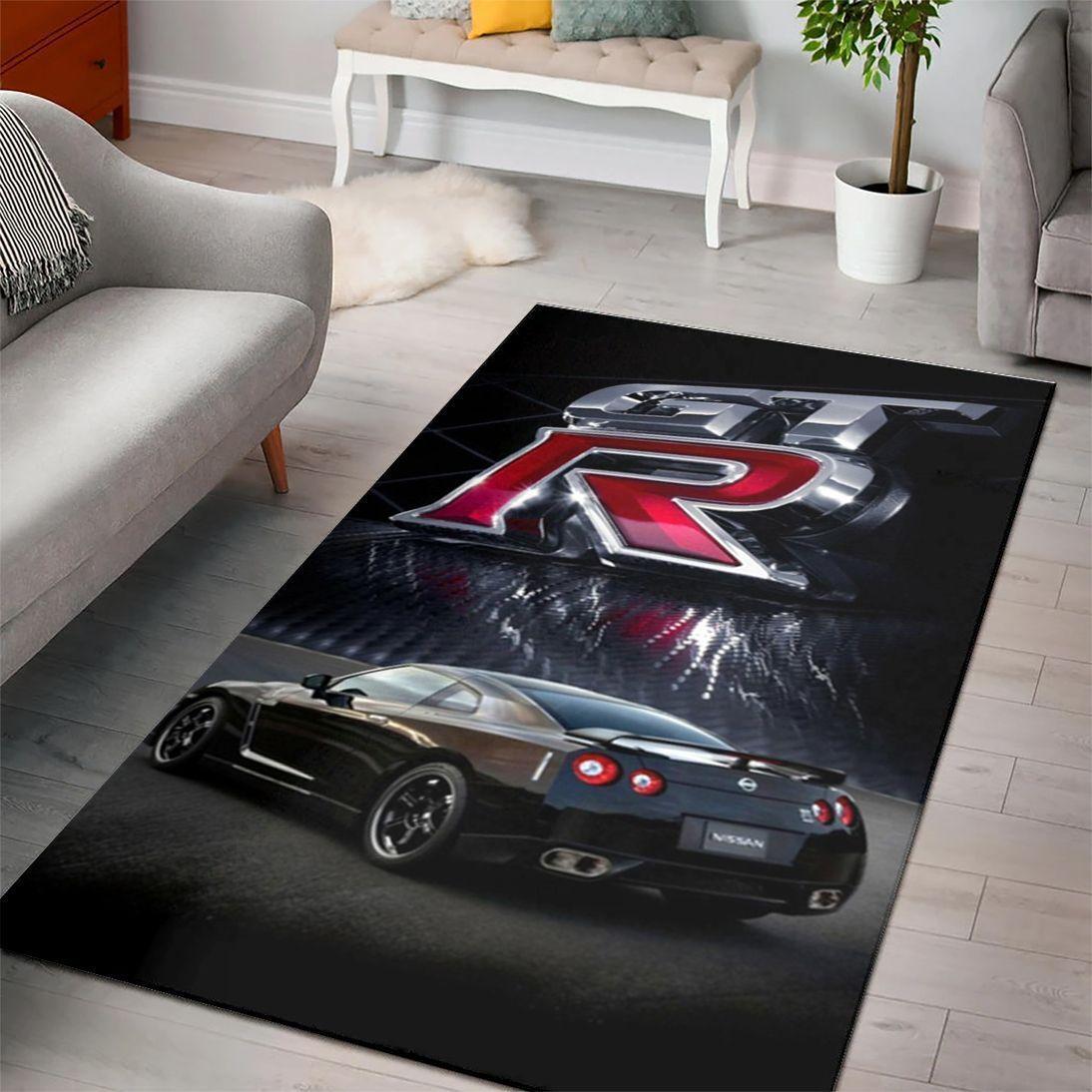 Nissan Gtr Super Cars Fn210204 Area Rug Rug Carpet
