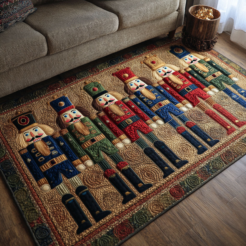 Nutcracker Memory Area Rug - Non-Slip Washable 3D Print Rug for Living Room & BedroomTVC2108127