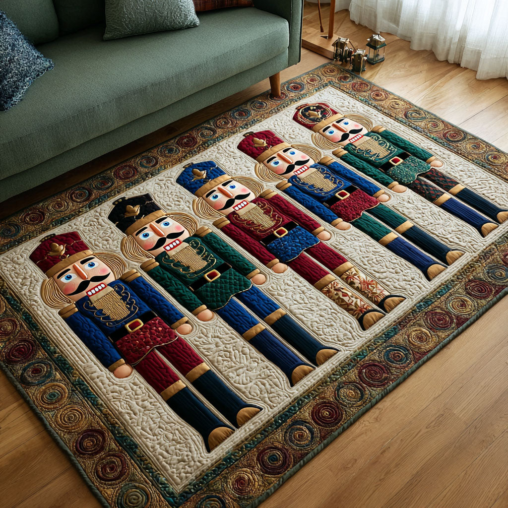 Nutcracker Tales Area Rug - Non-Slip Washable 3D Print Rug for Living Room & BedroomTVC2108126