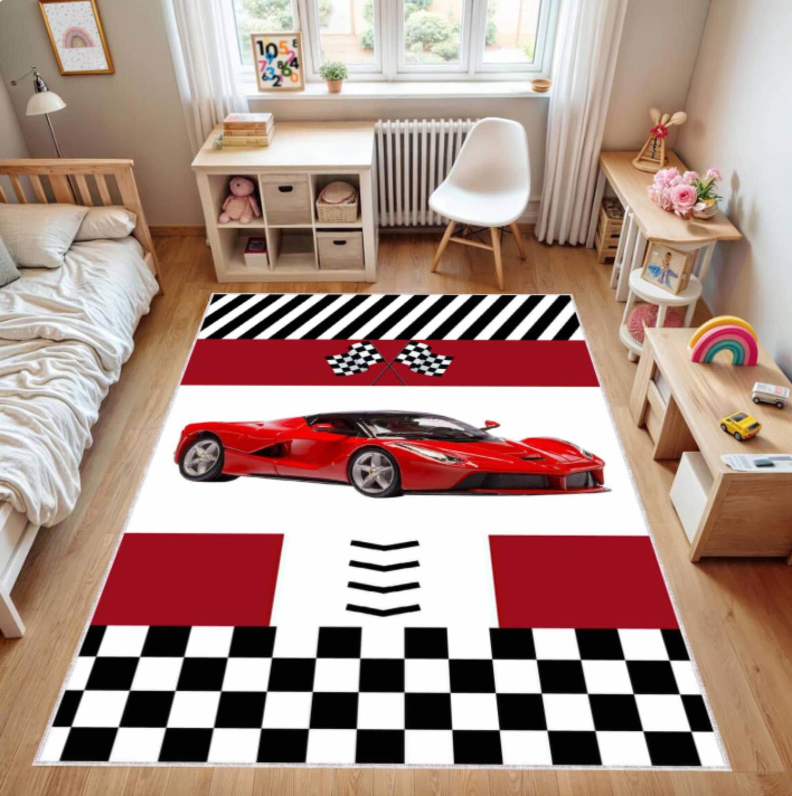 Red Supercar Finish LineTVC1708384