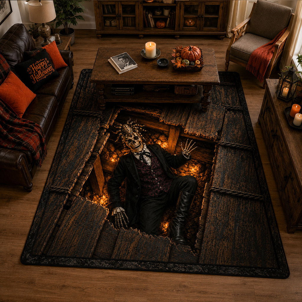 Restless Remains Area Rug - Non-Slip Washable 3D Print Rug for Living Room & BedroomTVC210850
