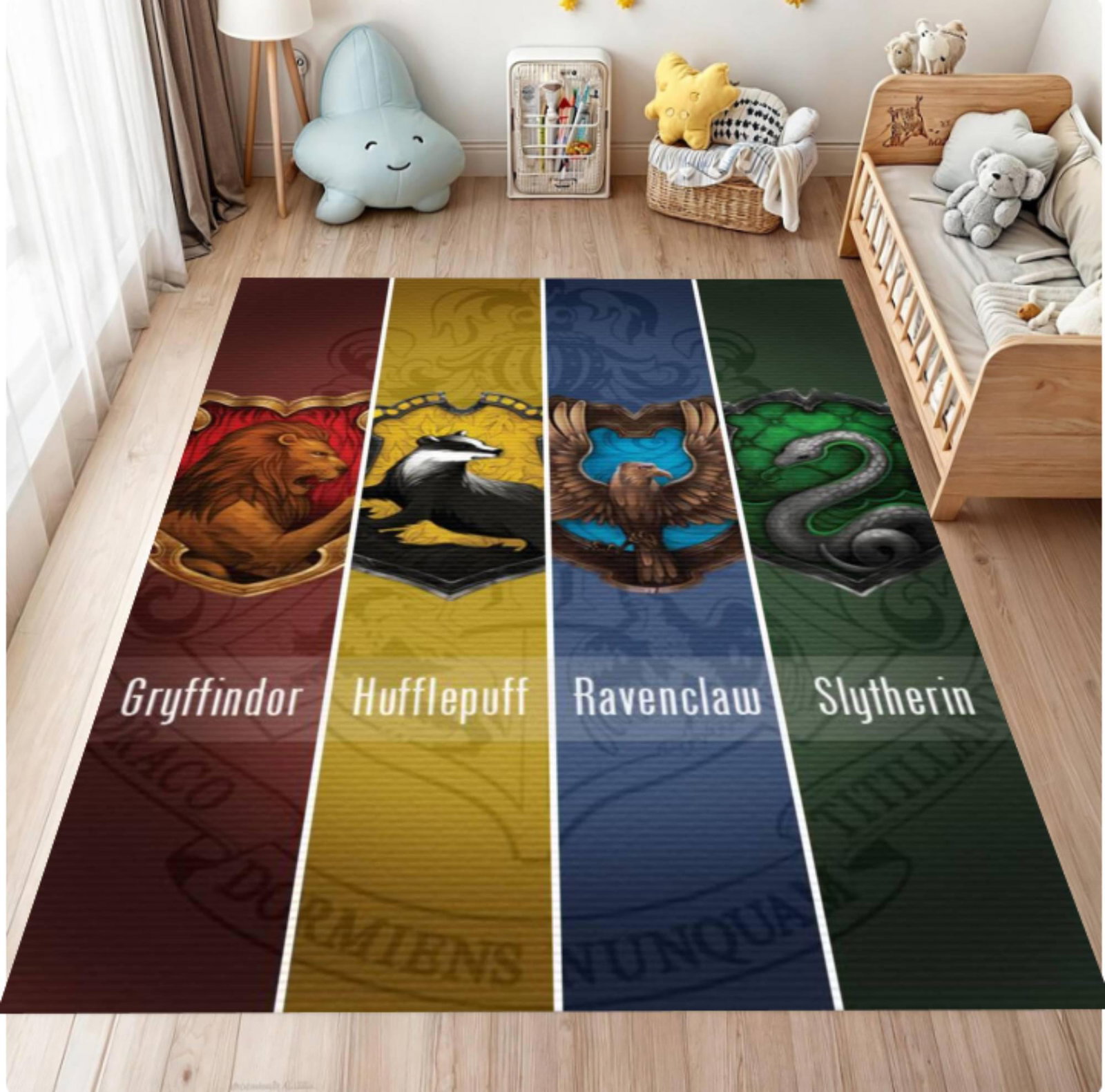 Rug Tovenaarshuis Fantasy Kids Room Decor Washable Non-slipTVC1708369