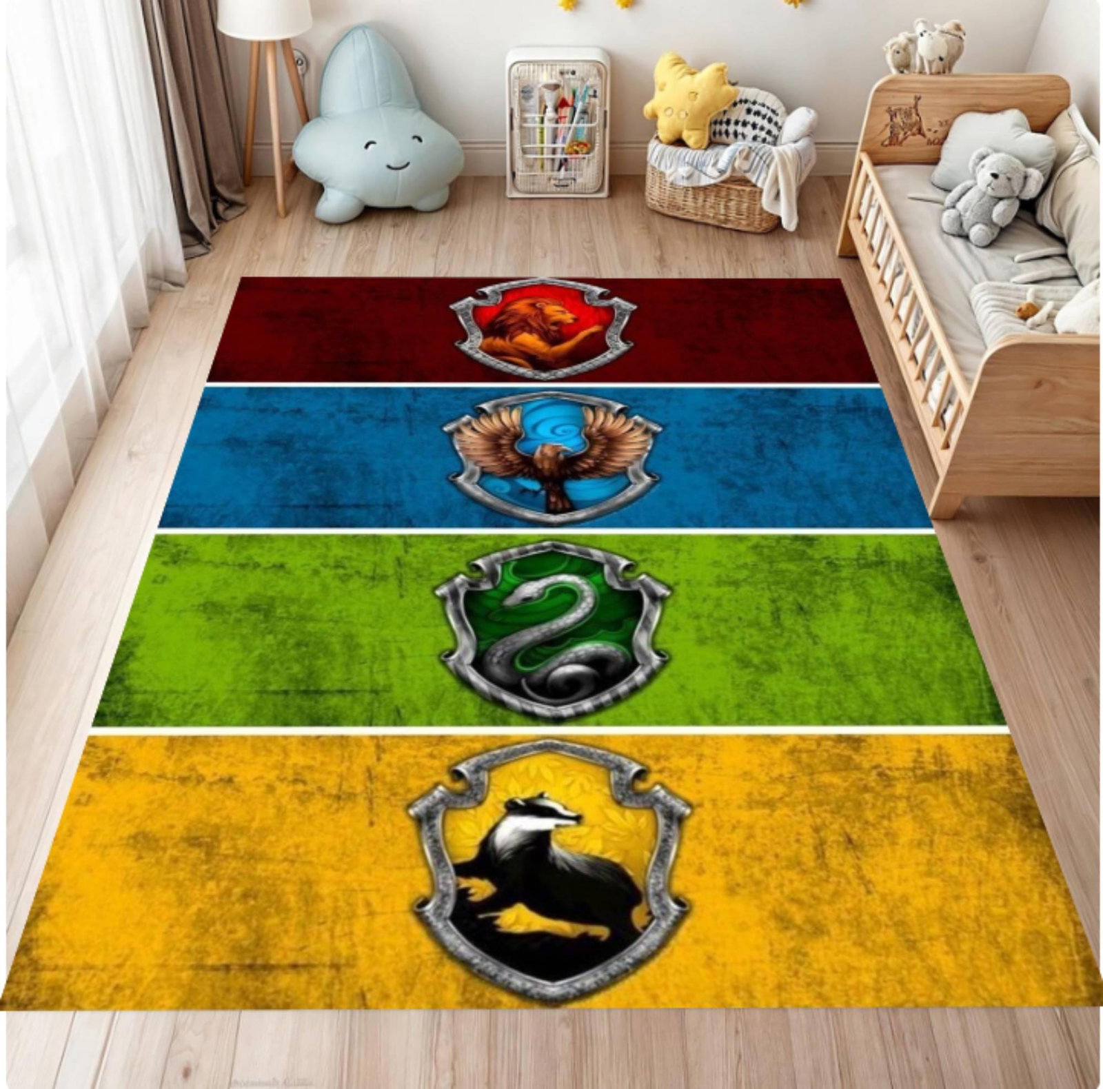 Rug Wizard House-kuif Magical Kids Room DecorTVC1708373