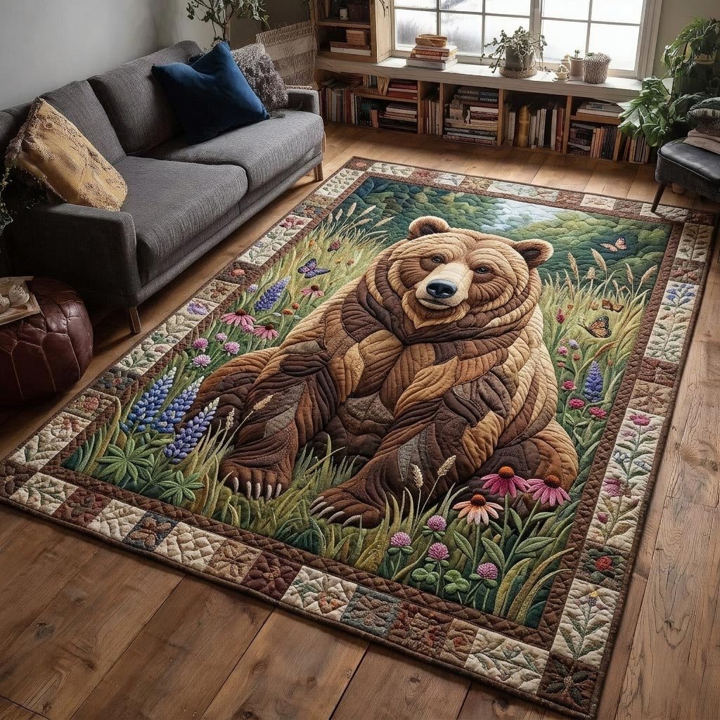 Rustic Guardian Area Rug - Non-Slip Washable 3D Print Rug for Living Room & Bedroom (DesignTVC2108190